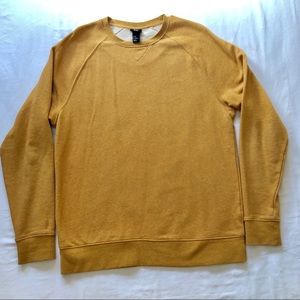 Mustard crewneck sweater